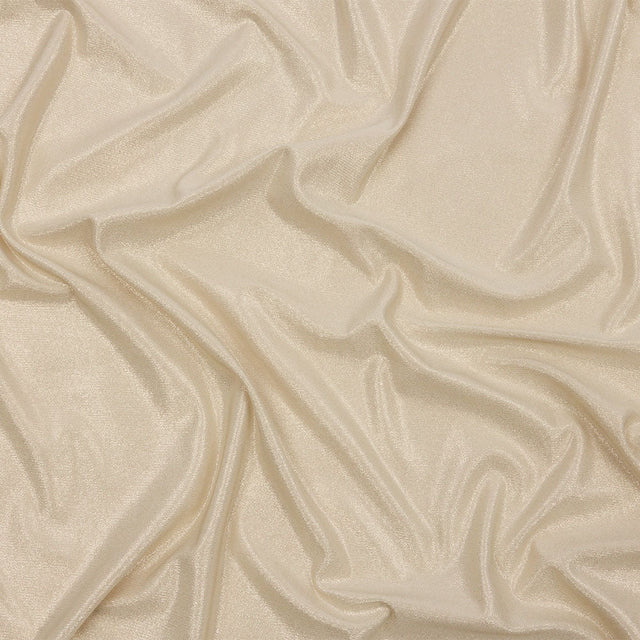 Foiled ITY Interlock Knit - Sand and Gold - Gaby Collection