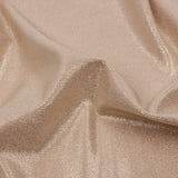 Foiled ITY Interlock Knit - Plaza Taupe and Gold - Gaby Collection