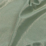 Foiled ITY Interlock Knit - Green Bay and Gold - Gaby Collection