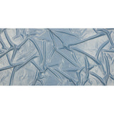 Foiled ITY Interlock Knit - Sky and Silver - Gaby Collection