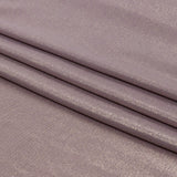Foiled ITY Interlock Knit - Purplish Gray and Gold - Gaby Collection