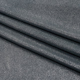 Foiled ITY Interlock Knit - Steel Gray and Silver - Gaby Collection