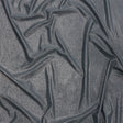 Foiled ITY Interlock Knit - Steel Gray and Silver - Gaby Collection