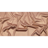 Stretch Polyester Crepe with Gold Foiling - Tan - Devyn Collection