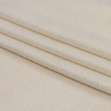 Stretch Polyester Crepe with Gold Foiling - White - Devyn Collection