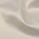 Stretch Polyester Crepe with Gold Foiling - White - Devyn Collection