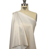 Stretch Polyester Crepe with Gold Foiling - White - Devyn Collection