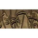 Stretch Polyester Crepe with Gold Foiling - Black - Devyn Collection