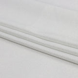 Stretch Polyester Crepe with Gold Foiling - White - Devyn Collection