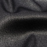Stretch Polyester Crepe with Gold Foiling - Black - Devyn Collection