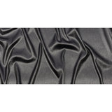 Stretch Polyester Crepe with Gold Foiling - Black - Devyn Collection