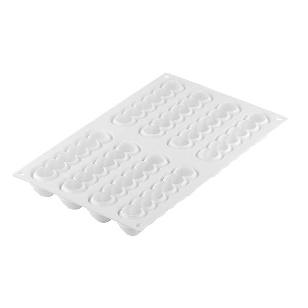 Silikomart 'TRUFFLE ECLAIR 75' Baking & Freezing Mold, 8 Cavities