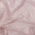Polyester Chiffon with Abstract Pleats and Gold Foil - Pink - Melia Collection