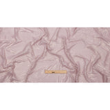 Polyester Chiffon with Abstract Pleats and Gold Foil - Mauve - Melia Collection