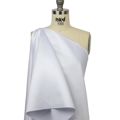Polyester Duchess Satin - White - Dominique Collection