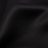 Polyester Duchess Satin - Black - Dominique Collection
