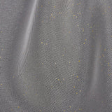 Polyester Mesh Organza with Gold Glitter - White - Starlight Collection