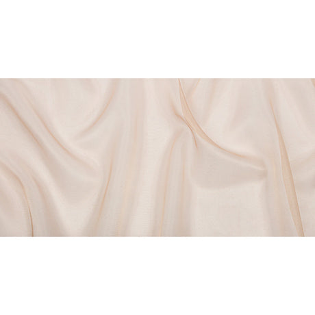 Polyester Mesh Organza with Gold Glitter - Tan - Starlight Collection