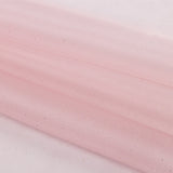 Polyester Mesh Organza with Gold Glitter - Baby Pink - Starlight Collection