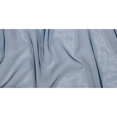 Polyester Mesh Organza with Gold Glitter - Navy - Starlight Collection