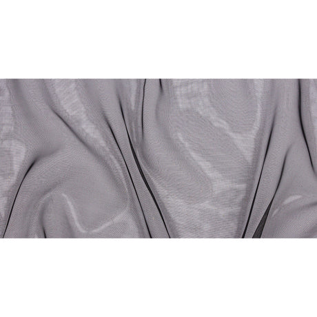 Polyester Mesh Organza with Gold Glitter - Black - Starlight Collection