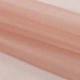 Polyester Mesh Organza with Silver Glitter - Rose Gold - Starlight Collection