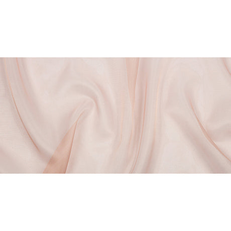 Polyester Mesh Organza with Silver Glitter - Rose Gold - Starlight Collection