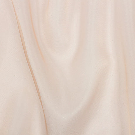Polyester Mesh Organza with Silver Glitter - Tan - Starlight Collection