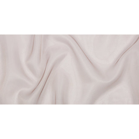 Polyester Mesh Organza with Silver Glitter - Stone - Starlight Collection