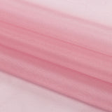 Polyester Mesh Organza with Silver Glitter - Bubblegum - Starlight Collection