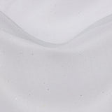 Polyester Mesh Organza with Silver Glitter - Pale Blue - Starlight Collection