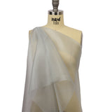 Polyester Mesh Organza with Silver Glitter - Pale Blue - Starlight Collection