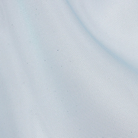 Polyester Mesh Organza with Silver Glitter - Sky Blue - Starlight Collection