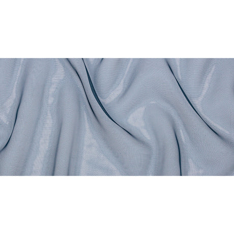 Polyester Mesh Organza with Silver Glitter - Navy - Starlight Collection