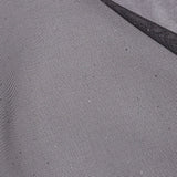 Polyester Mesh Organza with Silver Glitter - Black - Starlight Collection