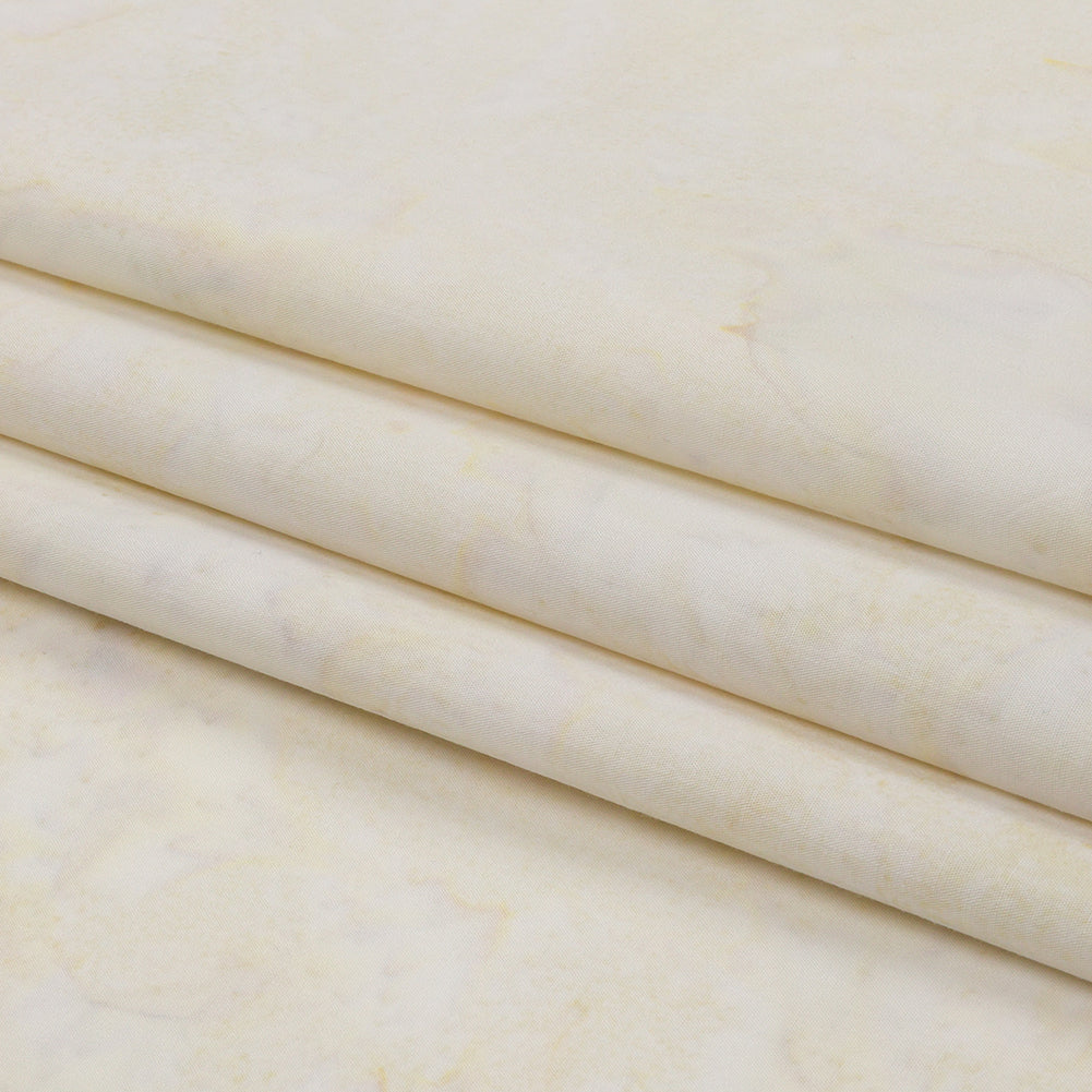 Island Batiks Foundation Basics Cream Abstract Quilting Cotton