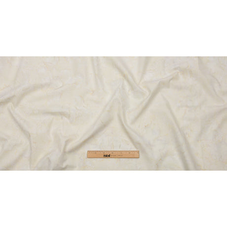 Island Batiks Foundation Basics Cream Abstract Quilting Cotton