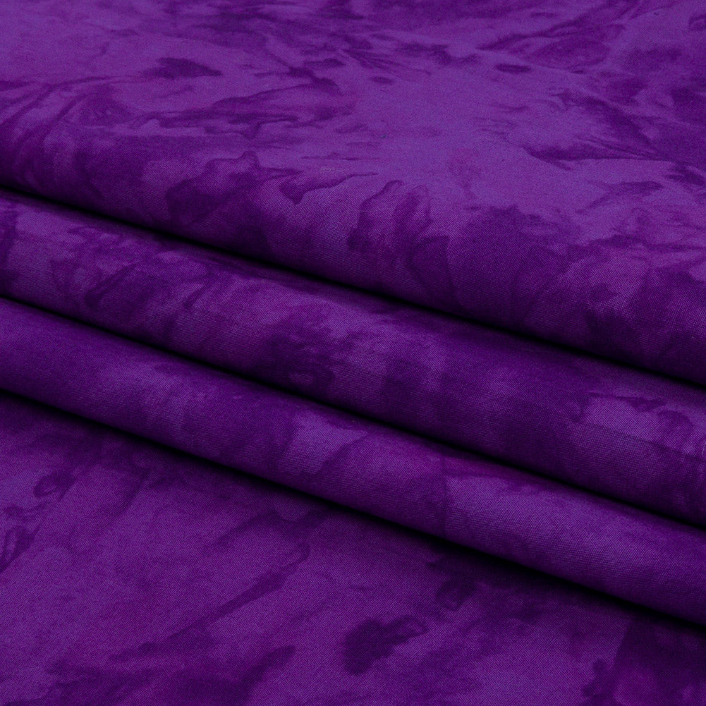 Island Batiks Foundation Basics Purple Abstract Quilting Cotton