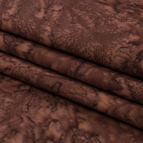 Island Batiks Foundation Basics Coffee Abstract Quilting Cotton