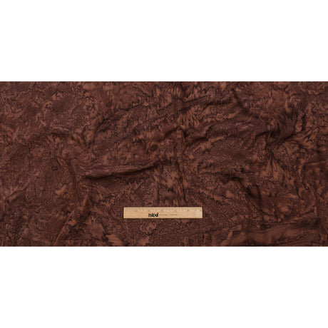 Island Batiks Foundation Basics Coffee Abstract Quilting Cotton