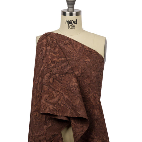 Island Batiks Foundation Basics Coffee Abstract Quilting Cotton