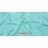 Island Batiks Foundation Basics Aqua Abstract Quilting Cotton