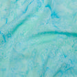 Island Batiks Foundation Basics Aqua Abstract Quilting Cotton