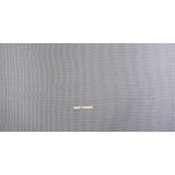 Polyester and Cotton Seersucker - Black and White Checks - Wylie Collection