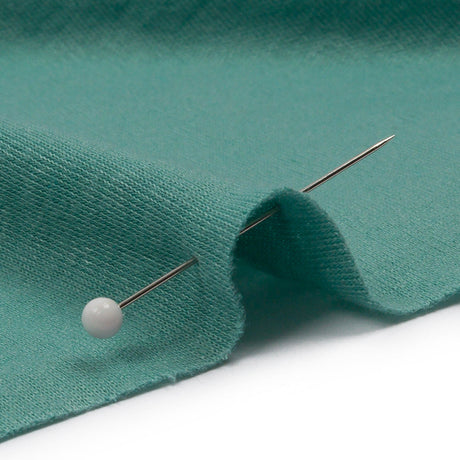 Green Recycled Polyester Interlock Knit