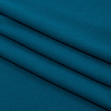 Teal Recycled Polyester Interlock Knit