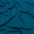 Teal Recycled Polyester Interlock Knit