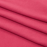 Soft Red Recycled Polyester Interlock Knit