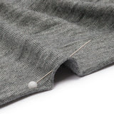 Heathered Gray Stretch Rayon Jersey