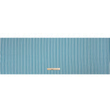 Medium Weight Linen Woven - Teal Stripes - Lydia Collection